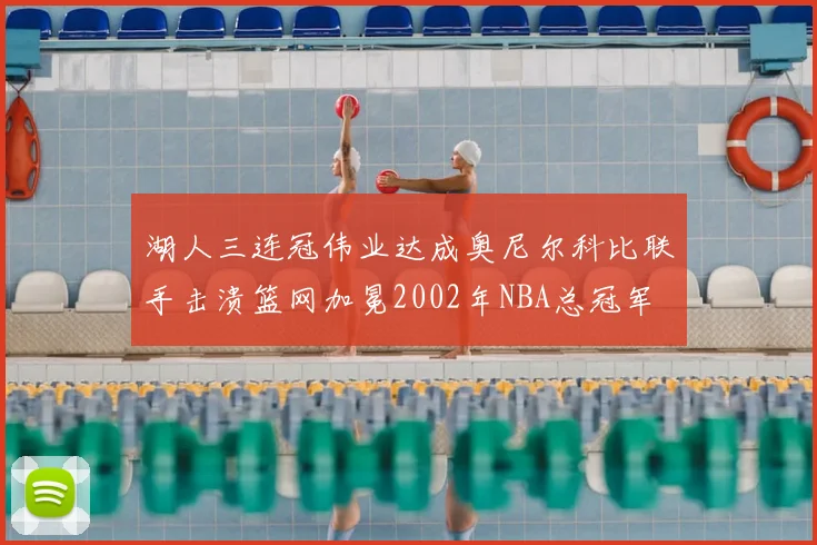 湖人三连冠伟业达成奥尼尔科比联手击溃篮网加冕2002年NBA总冠军